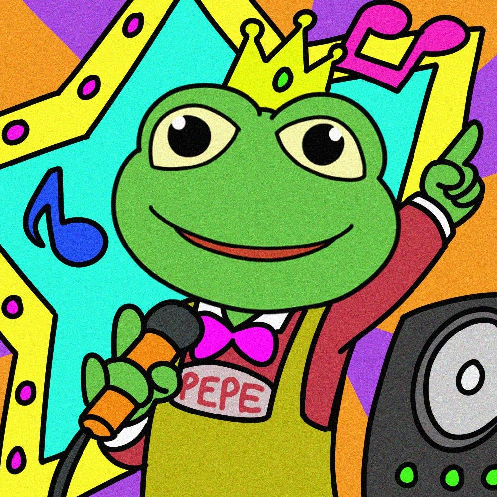 Pepe singing